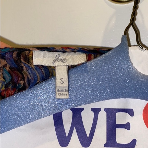 Joie luxury silk long sleeve top - Picture 4 of 5